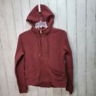 All In Motion Women's Size Small Microfleece Pullover Hooded Sweatshirt Burgundy