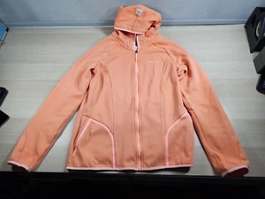 O'Neill Soft Shell Windbreaker Hoodie Hooded Jacket Peach Women's Size XL - Picture 1 of 11