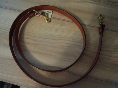 DOONEY & BOURKE ALÇA DE OMBRO DE SUBSTITUIÇÃO NOVA COM ETIQUETAS CLIPE DE COLEIRA DE CACHORRO DOURADO - Imagem 1 de 4