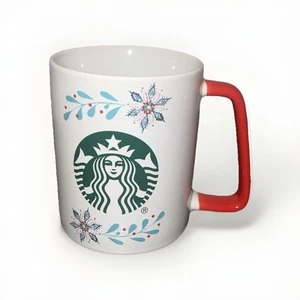 Tazza tazza caffè Starbucks Holly Holiday Natale 2020 11 oz con manico rosso - Foto 1 di 7