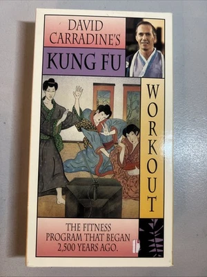David Carradines Kung Fu Workout 1st Ed Praying Mantis Goldhil Media VHS (1993) - Image 1 of 4