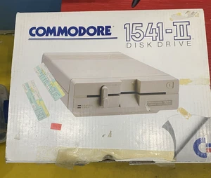 Commodore 64 1541-ii disk drive CIB w/JiffyDOS Mod Installed - TESTED & WORKING! - Bild 1 von 12