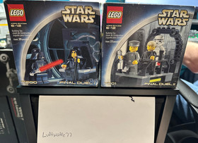 LEGO Star Wars: Final Duel I (7200) and Final Duel II (7201) Both new in box