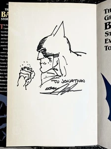 Batman de Neal Adams con anillo GL arte de cómic original en HC, firmado por Carmine Infantino - Imagen 1 de 13