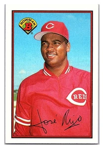 Bowman Jose Rijo #300 Pitching 1989 Bowman Baseball Sport - Bild 1 von 2