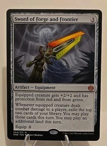 Sword of Forge and Frontier MTG Phyrexia: All Will Be One Regular - Picture 1 of 2