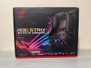 ASUS ROG STRIX X570-E GAMING Motherboard ATX Socket AM4 AMD X570 DDR4 DIMM - Picture 1 of 11