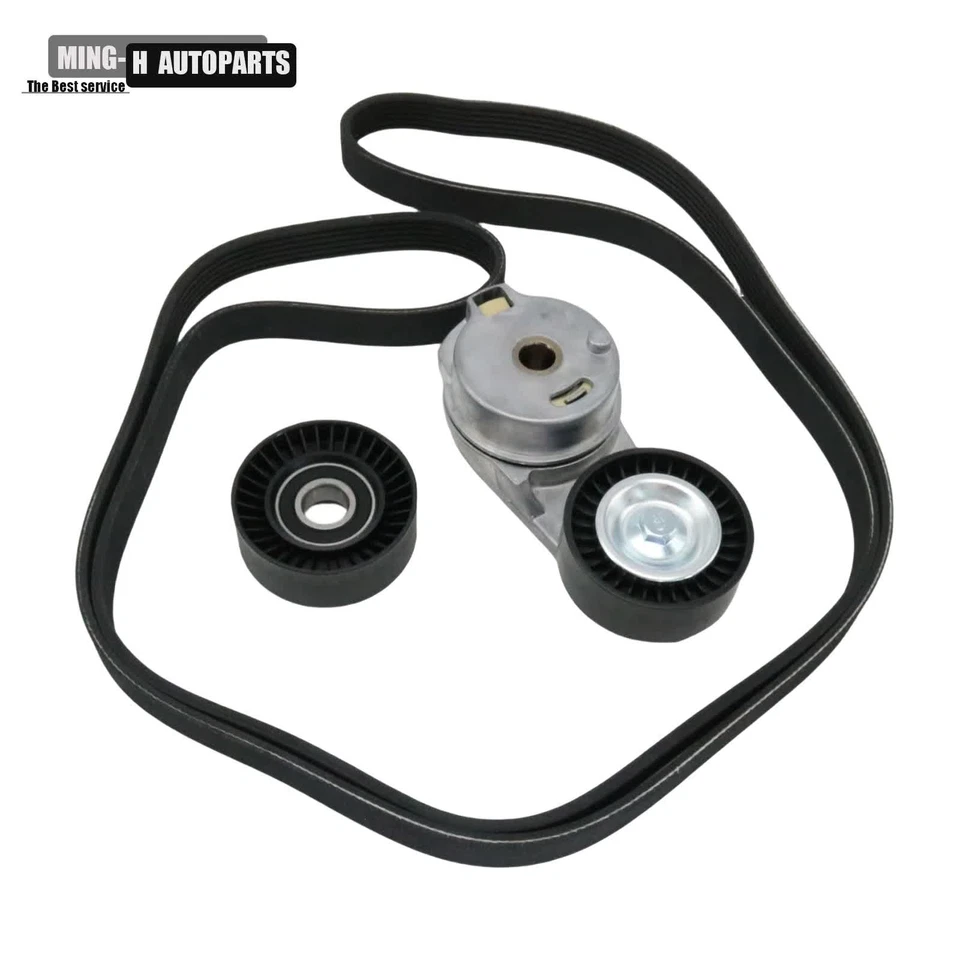 Kit de polea tensora de correa serpentina para 12-14 300 Challenger Durango 6,4 L V8 Foto 1 de 4