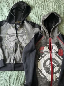 Star Wars Boys Zip Up 6 Bundle Of 2 - Picture 1 of 5