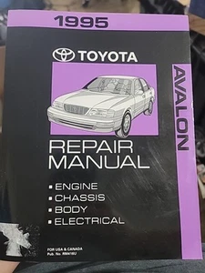 1995 Toyota Avalon Factory Repair Manual Book Factory OEM - Picture 1 of 5