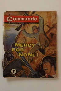 COMMANDO COMIC WAR STORIES IN PICTURES No.4 MERCY FOR NONE! GN3962 - Imagen 1 de 4