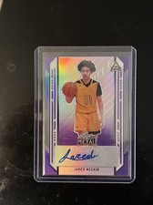 Jared McCain leaf metal auto rookie Basketball Card Duke Basketball