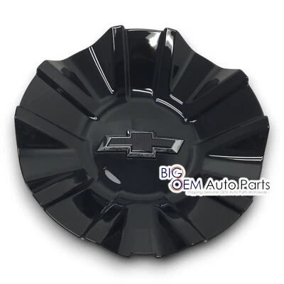 Tapacubos central de rueda negro brillante Chevrolet Tahoe 2021-2024 22" OEM 85002880 Foto 1 de 4