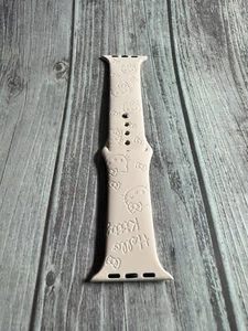 HELLO KITTY APPLE WATCH BAND (Size: 42mm, 44mm, 45mm) - Picture 1 of 2
