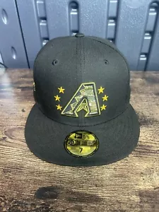 New Era 59FIFTY LP Arizona Diamondbacks Armed Forces Day Black Fitted 7 Mütze Cap - Bild 1 von 12