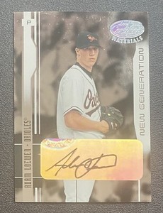 Adam Loewen /250 2003 Leaf Certified Materials Auto #251 Rookie New Generation