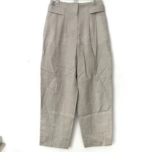 Neu mit Etikett Toteme elfenbeinfarbene doppelt plissierte Hose Hose - 38/8 - Bild 1 von 9