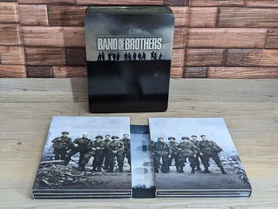 Band of Brothers Steelbook (6 DVD Set HBO 2010) Tom Hanks & Steven Spielberg Foto 1 de 4