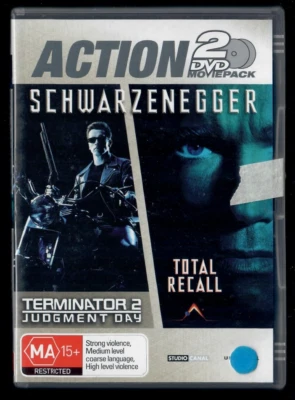 Terminator 2 / Total Recall  (DVD) - Image 1 of 2