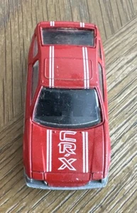 Vintage Honda CR-X Sports Car #D-79 Zee Toy 1/64 (Red/white Stripes) Zylmex - Picture 1 of 7