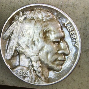 1929-S Buffalo Nickel Error Coin XF/AU Details *FS 101 DDO*RPM. CherryPickers - Picture 1 of 8