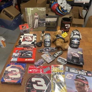 Dale Earnhardt Sr Collectibles NASCAR Lot of fun #3 vintage 20 Items - Picture 1 of 24
