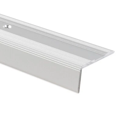 Forma Di L Argento 1A Bordo Della Scala Angolo Treppenstufenprofil - Immagine 1 di 4