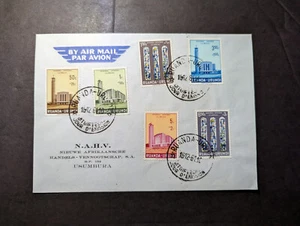 1961 Rwanda Urundi Airmail First Day Cover FDC to Usumbura NAHV - Picture 1 of 2