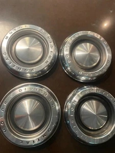 1965-1968 Pontiac 8 lug hub cap set of (4) - Picture 1 of 5