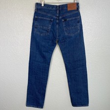 Filson Jeans Men 31 x 33 Rail Splitter Denim Logo Leather Patch CC Filson USA