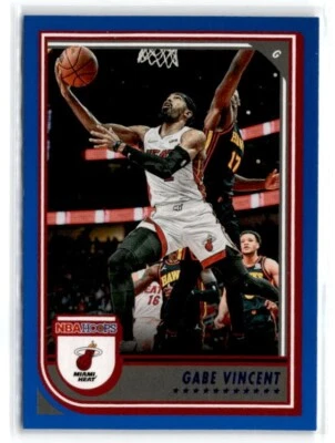 2022-23 Panini NBA Hoops - #103 Gabe Vincent (RC) Blue - Image 1 of 2