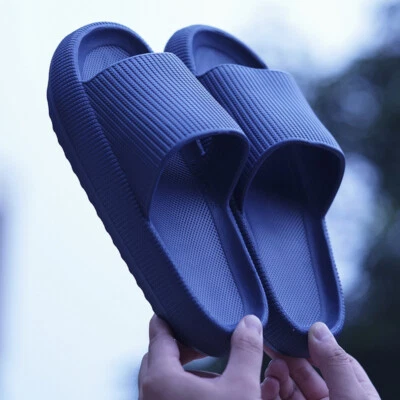 ¡¡EN VENTA!! Sandalias antideslizantes acogedoras almohadas deslizables pantuflas aumento de altura exterior Foto 1 de 4