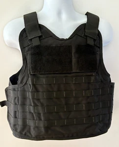 KDH Standard Armor Carrier Side Open M 2013-2214 Black Molle IIIA 6X8 Trauma Pad - Imagen 1 de 15