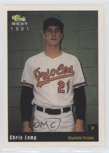 1991 Classic Best Bluefield Orioles Chris Lemp #21
