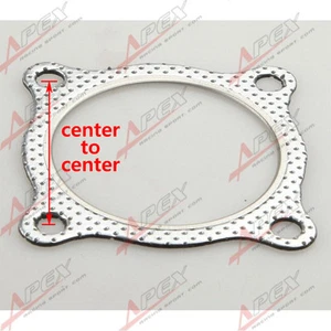 3" 4-Bolt High Temp Exhaust Gasket Turbo/Manifold/Header Down/Dump Pipe Flange - Picture 1 of 3