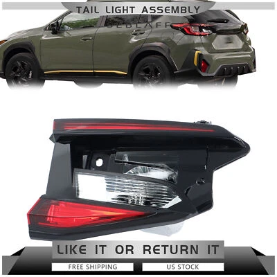 Luz trasera interior roja de repuesto para Subaru Crosstrek 2024 lado conductor izquierdo Foto 1 de 4