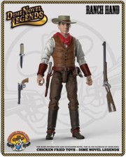 Dime Novel Legends 1:18 scale (4") old west action figure Ranch Hand