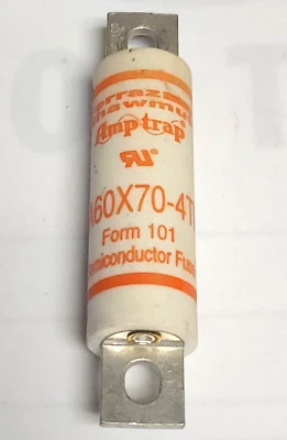 FERRAZ SHAWMUT A60X70 4TI AMP Trap 70 AMP Bolt In Fuse 600 VAC - Image 1 of 4