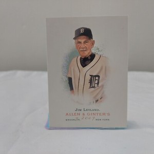 2007 Topps Allen Ginter #289 Jim Leyland Detroit Tigers Baseball Card Near Mint