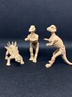 Dinosaur Toy Skeleton Fossil Assorted Dino Bones Figures Science Lot Of 3