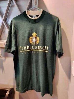 DE COLECCIÓN PEBBLE BEACH, CA LA BÚSQUEDA DEL PLACER CLUB DE OCIO REAL TALLA L D42 Foto 1 de 4