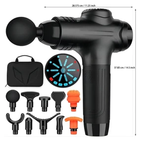 Massage Gun Deep Tissue, Back Massage Gun for Athletes for Pain Relief 10 - Picture 1 of 6