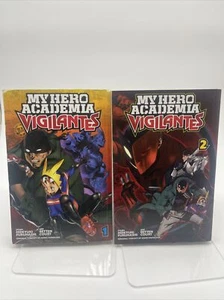 My Hero Academia Vigilantes Vol 1 y 2 por Hideyuki Furuhashi Manga Inglés - Imagen 1 de 10