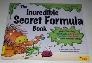 The Incredible Secret Formula Book by Shar Levine & Leslie Johnstone Ex-Library - Imagen 1 de 5