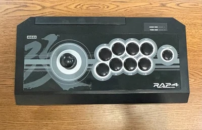 Hori PS4-015UE Rap 4 Real Arcade Pro Fighting Stick - Black - NOT TESTED - Image 1 of 4