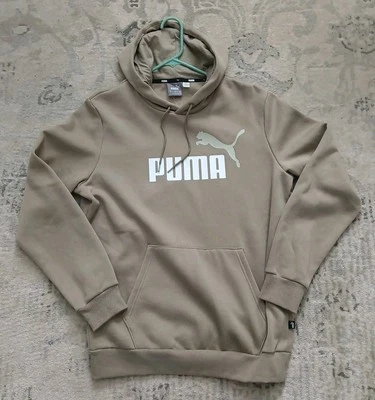 PUMA Hombre Essentials No. Sudadera con Capucha 1 Logo Roble Rama Marrón Talla Mediana Precio de venta sugerido por el fabricante $50 Foto 1 de 4