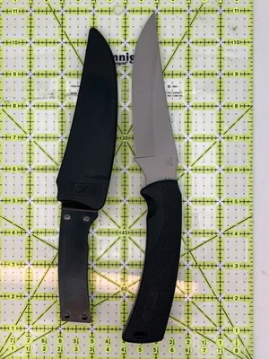 Buck 470 Mentor Fixed Blade Hunting Knife & Hard Sheath Excellent Condition 1997 - Image 1 of 4