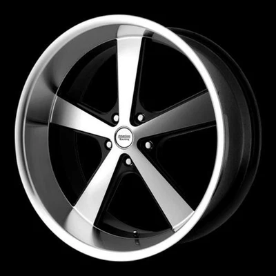 American Racing VN701 NOVA 22x11 5x5,0 18 mm negro brillante/mecanizado VN70122150318 Foto 1 de 4