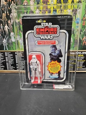 Star Wars 1980 Snowtrooper nuevo AFA 80 grado 41 Back-A de Kenner Foto 1 de 4