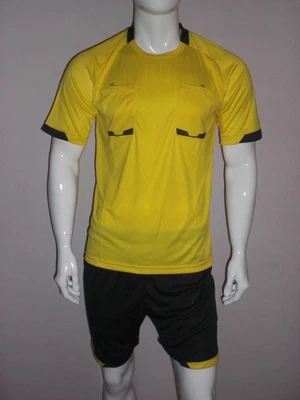 Referee Soccer Uniform set $20 Size Medium Yellow — 第 1/4 张图片
